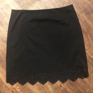 Laundry Black Skirt